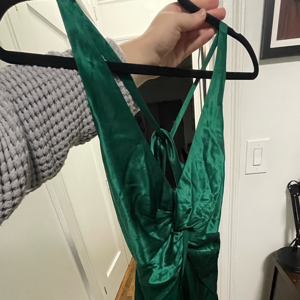 BCBGMAXAZRIA Silk MIDI Dress